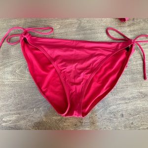 Red Athleta XL Bikini Bottoms